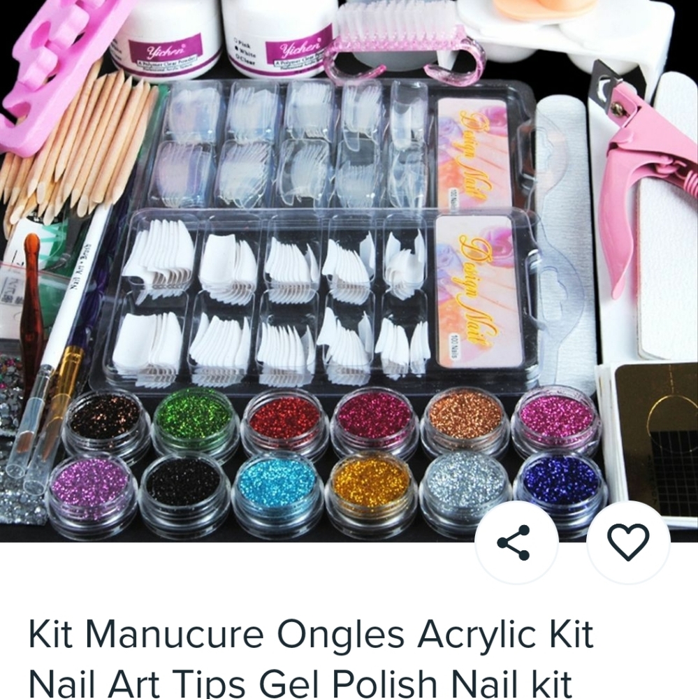 Acrylic nail starter kit NWOT